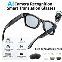 Smart Photochromic Camera Glasses