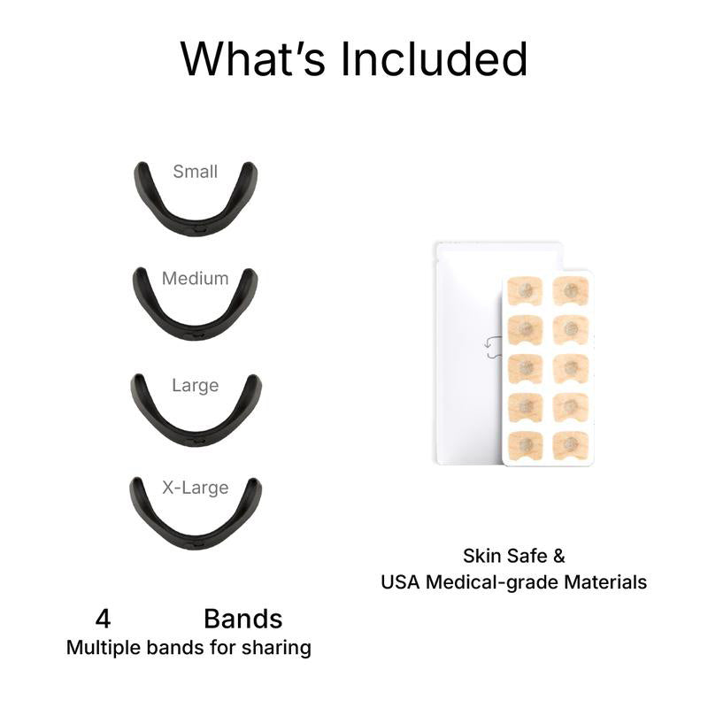 Intake Breathing Magnetic Nasal Strip – Starter Kit + 15-Day Extra Strength Supply