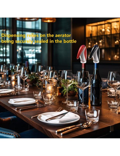 Electric Wine Aerator - Kitchen Utensil for Easy Wine Dispensing