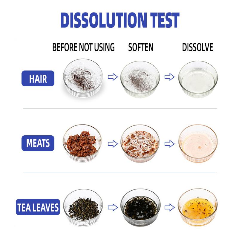 LANQIO-Powerful Pipe Dredging Agent for Kitchen and Toilet Pipelines - Dissolves 200+ Blockages and Kills 99% of Bacteria