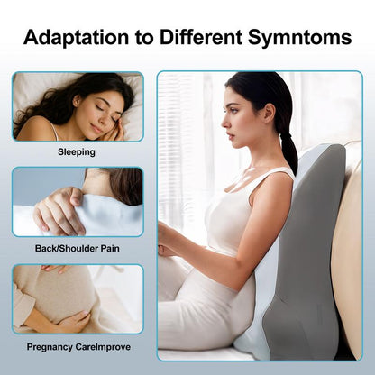 LANQIO Ergonomic Memory Foam Pillow