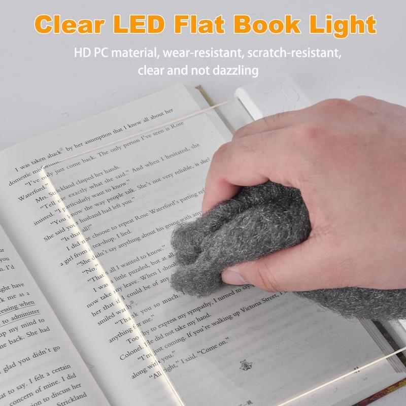 Rechargeable Clear LED Book Light
