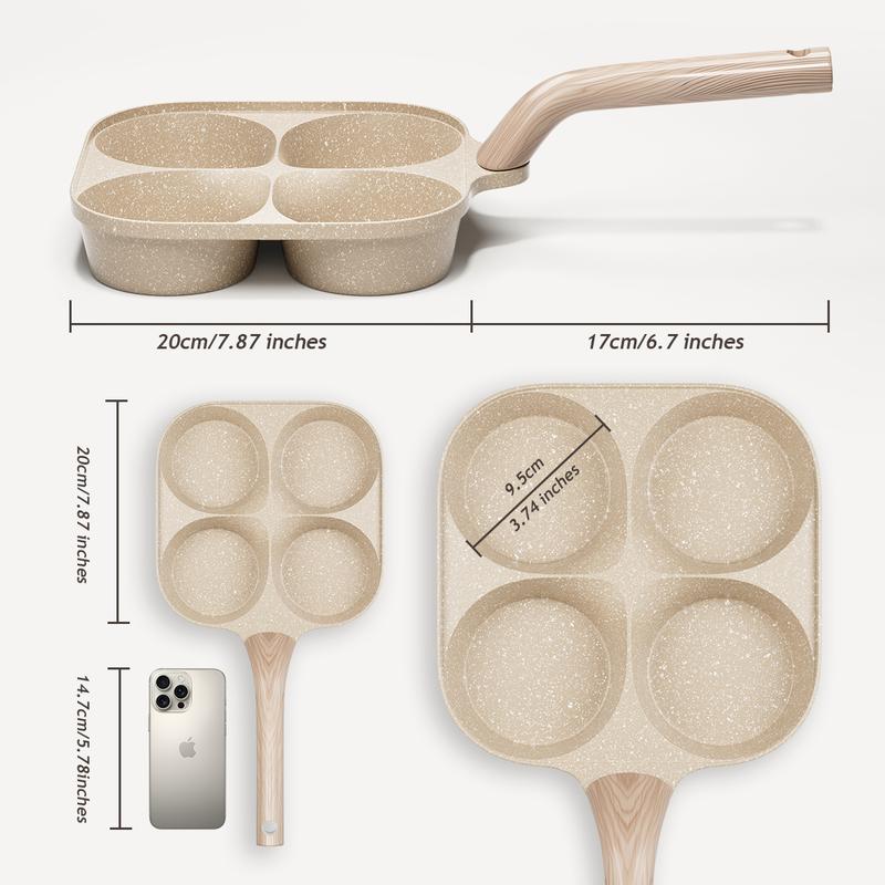 Multifunctional Non-Stick Egg Frying Pan