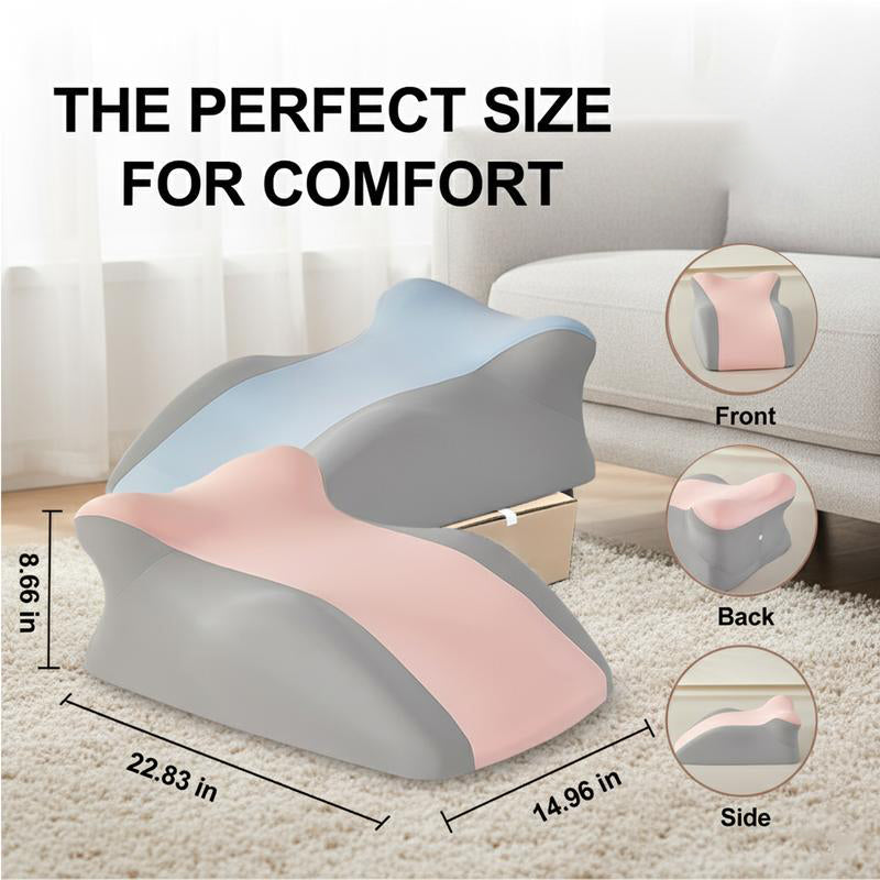 LANQIO Ergonomic Memory Foam Pillow