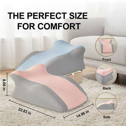 LANQIO Ergonomic Memory Foam Pillow