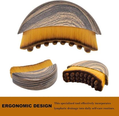 Lymphatic Contour Face Brush – Sculpt, Relax & Refresh Your Skin Naturally