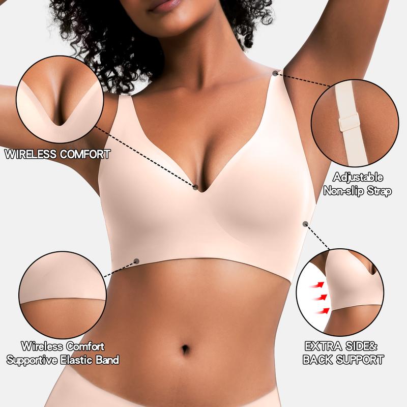 Jelly Wireless Bras – Ultimate Comfort, Support, and Style