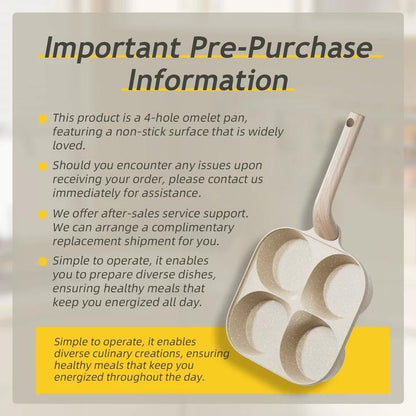 Multifunctional Non-Stick Egg Frying Pan