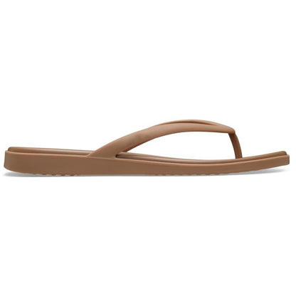 Women’s Miami Flip Flops – Minimal Strap Summer Sandals with Subtle Wedge & Square Toe