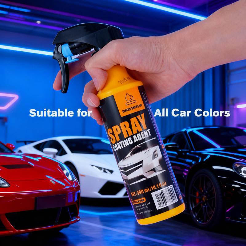 LANQIO Nano Car Coating Spray for Hydrophobic Protection, Deep Gloss Shine & Paint Protection