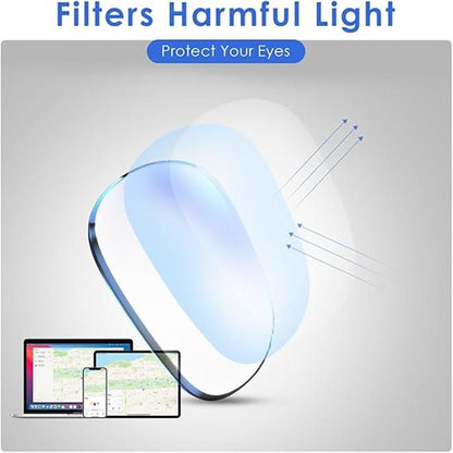 Blue Light Blocking Glasses for Men and Women, Anti-Glare Computer Glasses for Gaming, Office & Screen Use