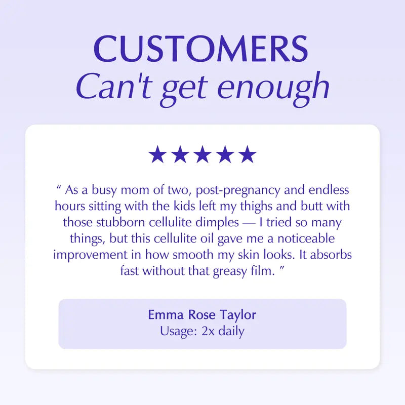 15-Day Sculpt & Smooth Anti-Cellulite Massage Oil