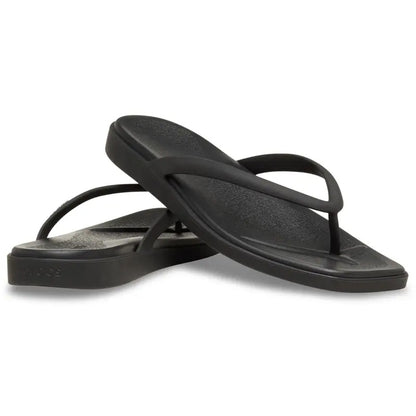 Women’s Miami Flip Flops – Minimal Strap Summer Sandals with Subtle Wedge & Square Toe