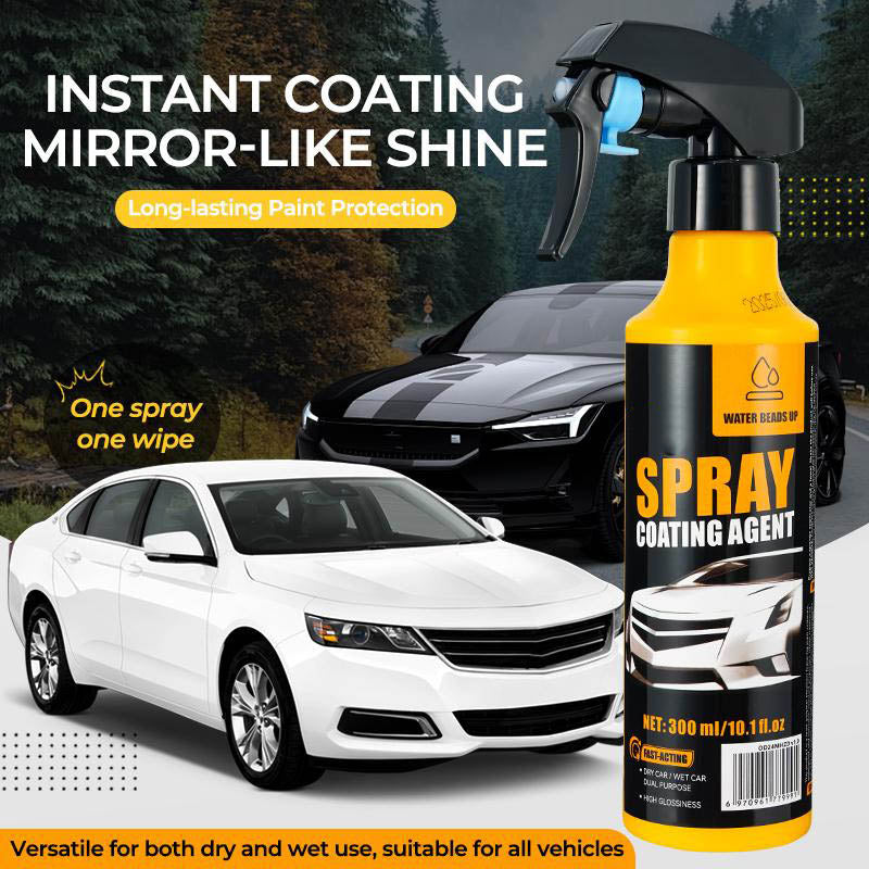 LANQIO Nano Car Coating Spray for Hydrophobic Protection, Deep Gloss Shine & Paint Protection