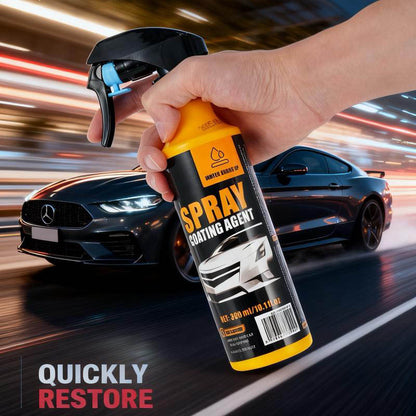LANQIO Nano Car Coating Spray for Hydrophobic Protection, Deep Gloss Shine & Paint Protection