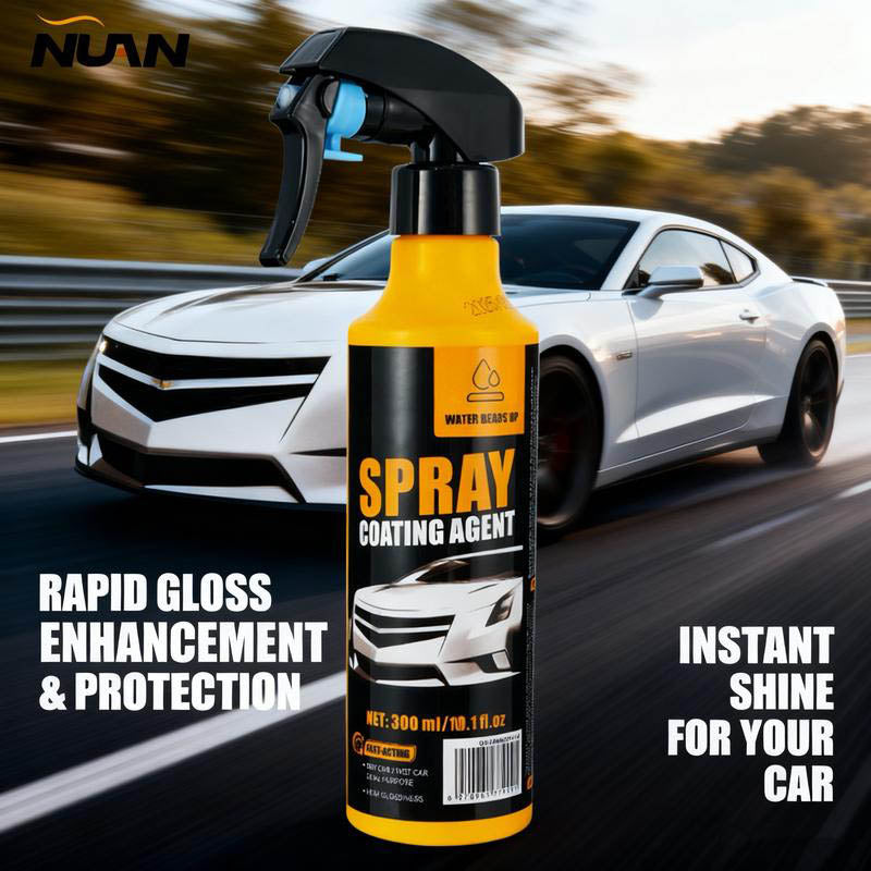 LANQIO Nano Car Coating Spray for Hydrophobic Protection, Deep Gloss Shine & Paint Protection