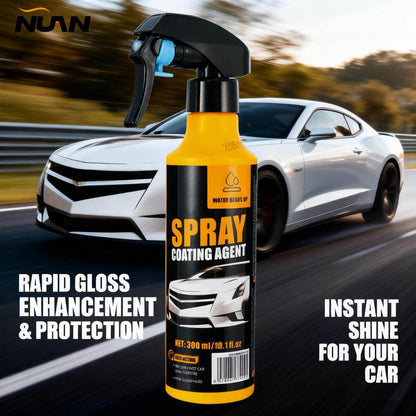 LANQIO Nano Car Coating Spray for Hydrophobic Protection, Deep Gloss Shine & Paint Protection