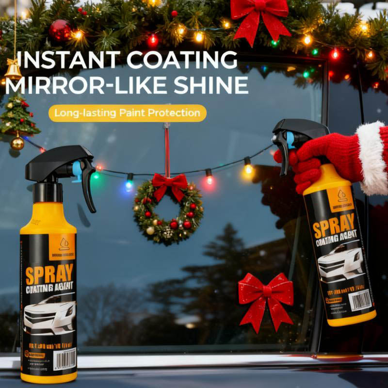 LANQIO Nano Car Coating Spray for Hydrophobic Protection, Deep Gloss Shine & Paint Protection