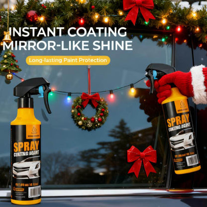 LANQIO Nano Car Coating Spray for Hydrophobic Protection, Deep Gloss Shine & Paint Protection