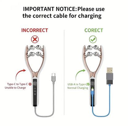 LANQIO De-Puff & Glow Facial Massager