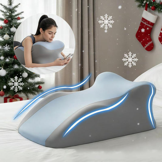 LANQIO Ergonomic Memory Foam Pillow