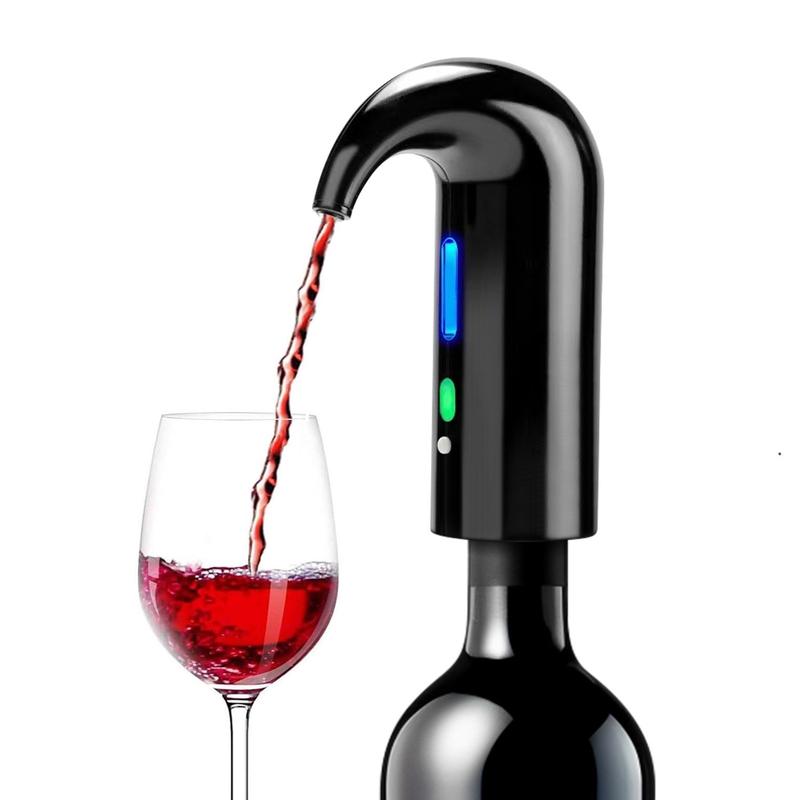 Electric Wine Aerator - Kitchen Utensil for Easy Wine Dispensing