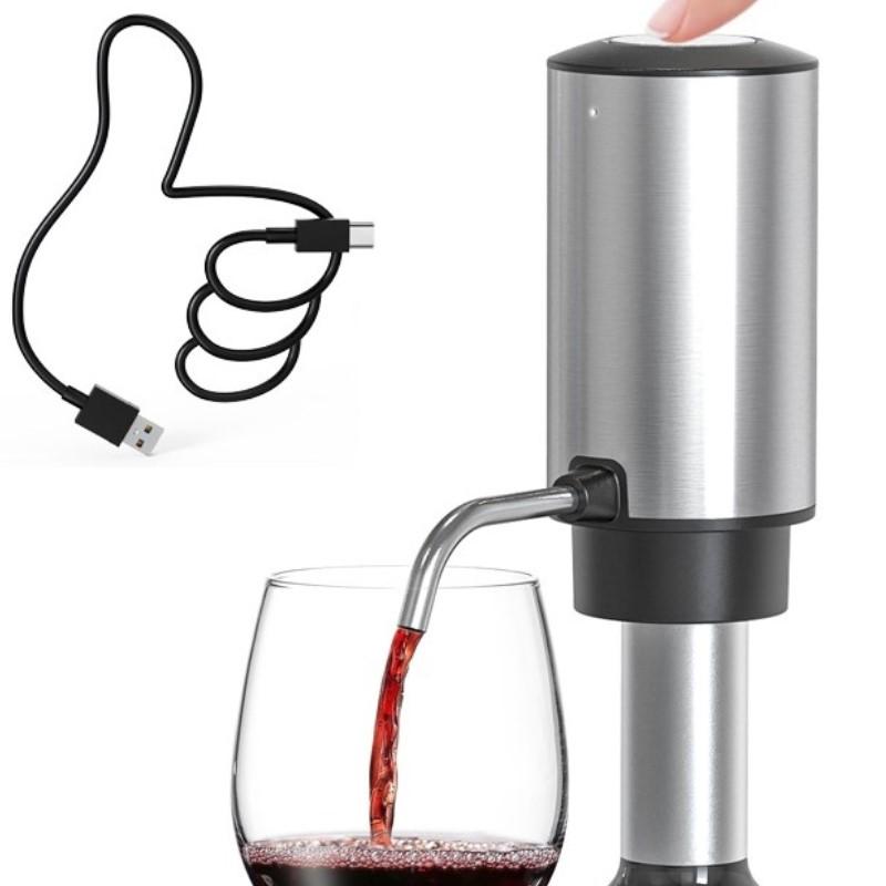 Electric Wine Aerator - Kitchen Utensil for Easy Wine Dispensing