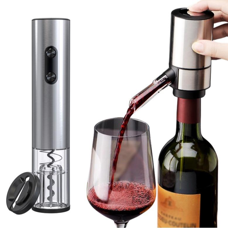 Electric Wine Aerator - Kitchen Utensil for Easy Wine Dispensing