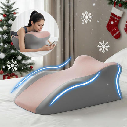 LANQIO Ergonomic Memory Foam Pillow
