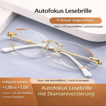 Rahmenlose Gleitsichtbrille – Multifokale Sicht mit Blaulichtschutz für Damen und Herren